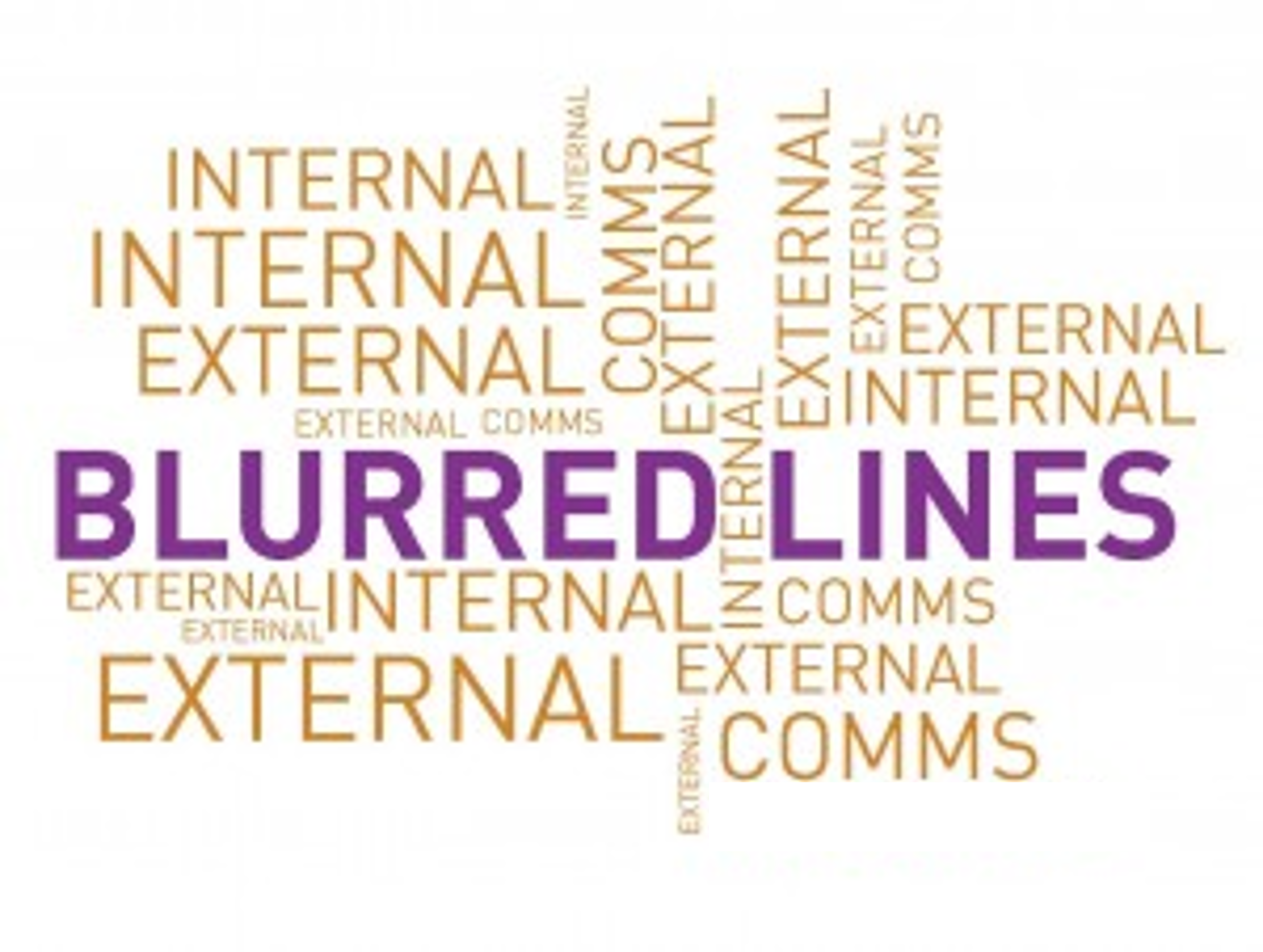 blurred lines of internal and external communication