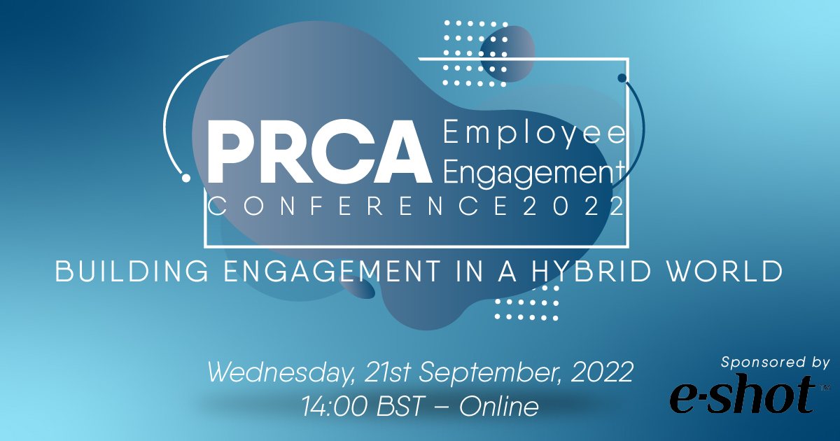PRCA Employee Engagement conference with Suzanne Peck, MD of employee engagement agency Sequel Group