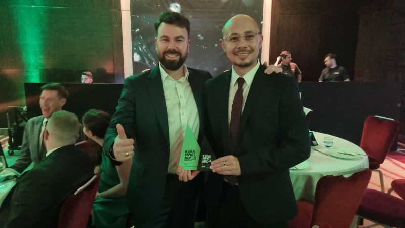 Digita Impact Awards 2022 Sequel Group team wins Best Intranet